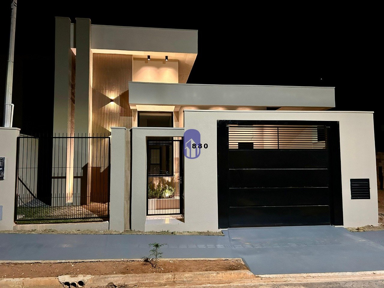 Casa pronta para morar, averbada