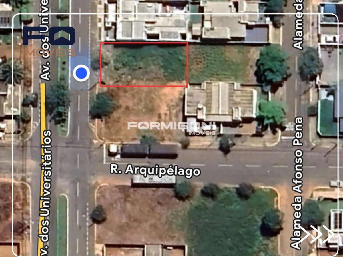 Lote 288 m² na Av. Universitário no Bairro em Santa Clara, Sorriso/MT